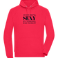 I Hate Being Sexy Design - Comfort unisex hoodie_RED_front