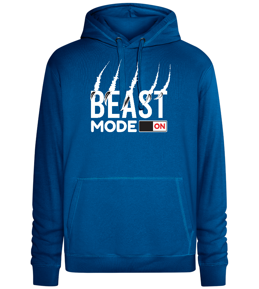 Beast Mode Claw Design - Premium unisex hoodie_ROYAL_front