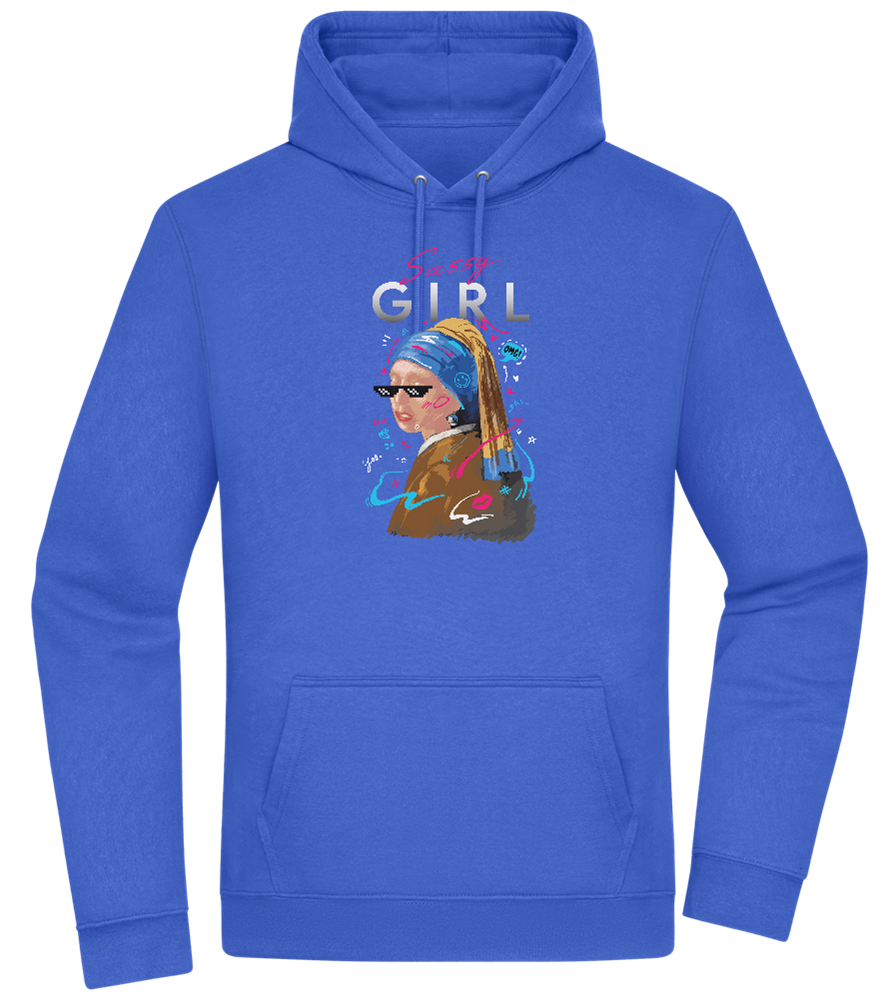 The Sassy Girl Design - Premium Essential Unisex Hoodie_ROYAL_front