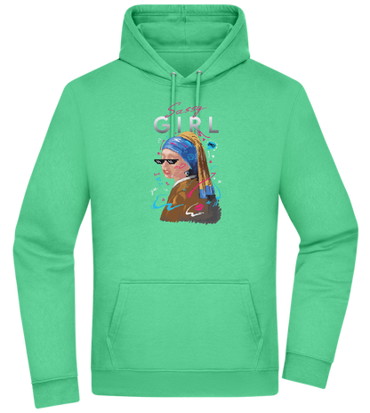 The Sassy Girl Design - Premium Essential Unisex Hoodie_SPRING GREEN_front