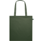 Dyed Fairtrade Cotton Shopping Bag_DARK GREEN_front