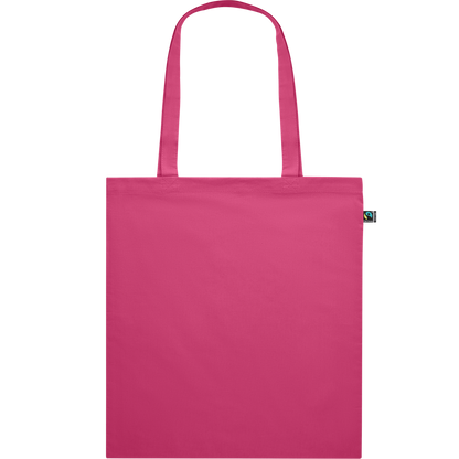 Dyed Fairtrade Cotton Shopping Bag_FUCHSIA_front