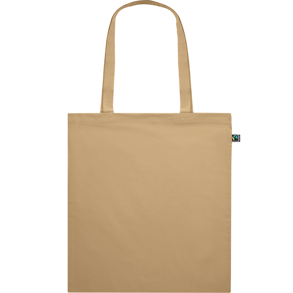 Dyed Fairtrade Cotton Shopping Bag_IVORY_front