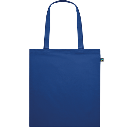 Dyed Fairtrade Cotton Shopping Bag_ROYAL BLUE_front