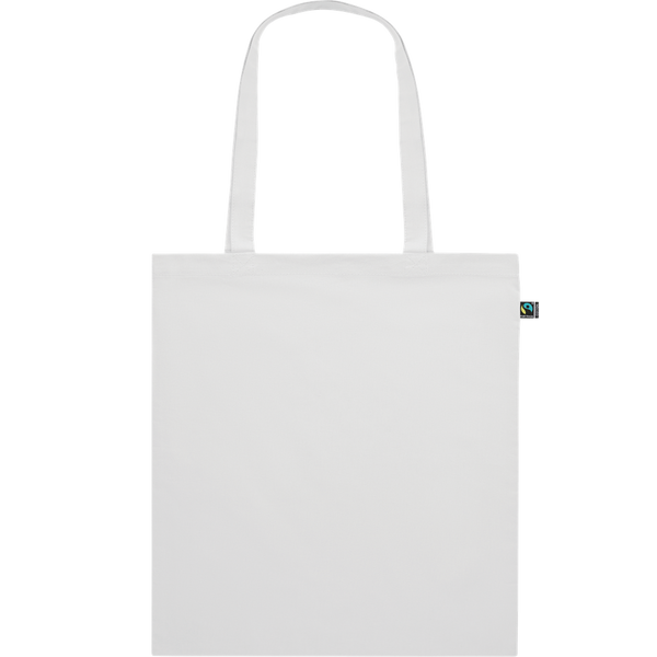 Dyed Fairtrade Cotton Shopping Bag_WHITE_front
