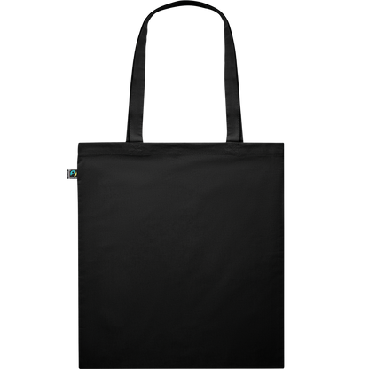 Dyed Fairtrade Cotton Shopping Bag_BLACK_back