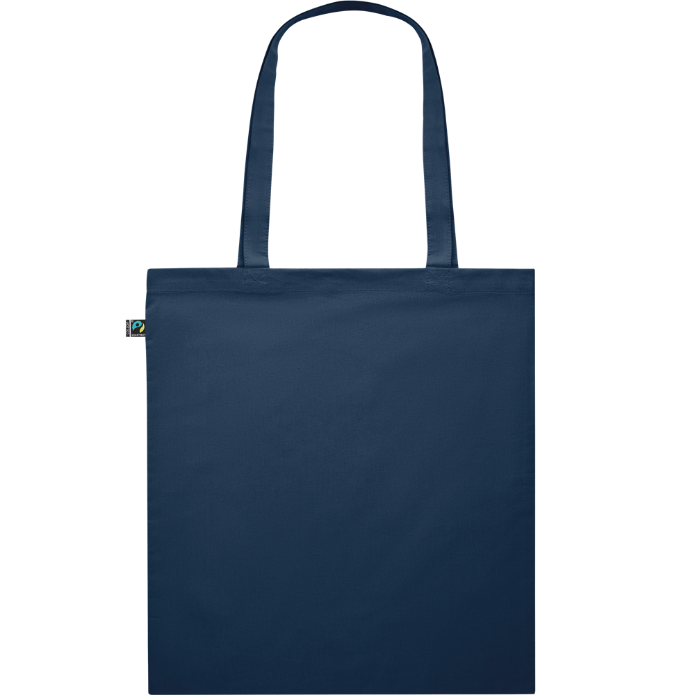 Dyed Fairtrade Cotton Shopping Bag_BLUE_back