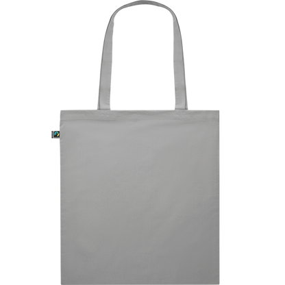 Dyed Fairtrade Cotton Shopping Bag_GREY_back