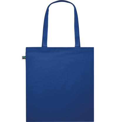 Dyed Fairtrade Cotton Shopping Bag_ROYAL BLUE_back