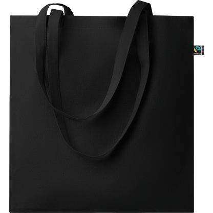 Dyed Fairtrade Cotton Shopping Bag_BLACK_DETAILEDIMAGE_front_1