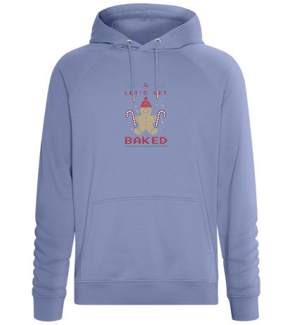 Let's Get Baked Design - Comfort unisex hoodie_BLUE_front