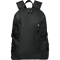 Polyester Laptop Backpack_BLACK_front