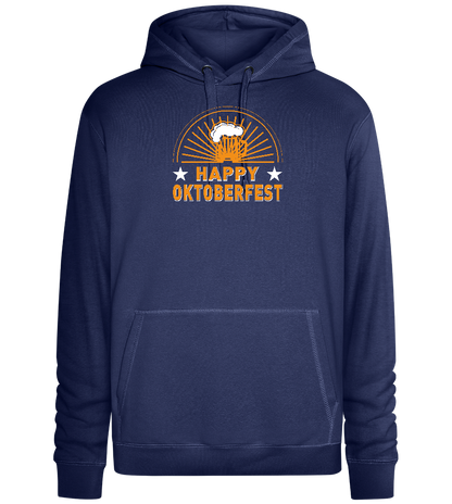 Happy Oktoberfest Design - Premium unisex hoodie_DENIM CHINA_front