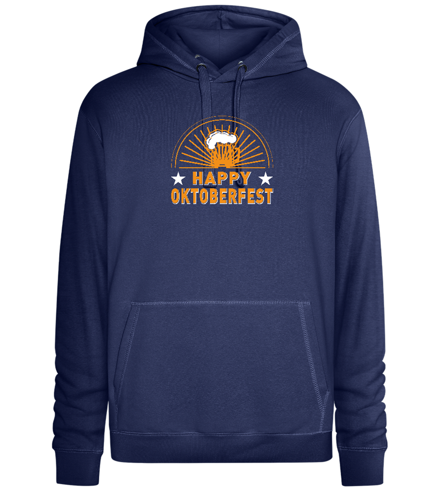 Happy Oktoberfest Design - Premium unisex hoodie_DENIM CHINA_front