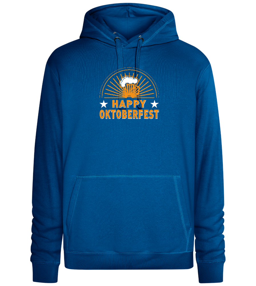 Happy Oktoberfest Design - Premium unisex hoodie_ROYAL_front