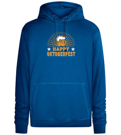 Happy Oktoberfest Design - Premium unisex hoodie_ROYAL_front