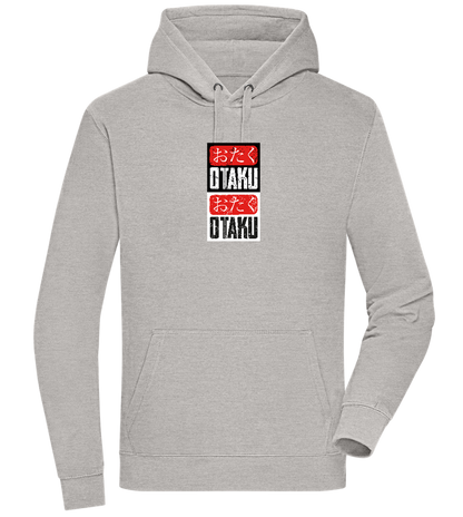 Otaku Otaku Design - Premium unisex hoodie_ORION GREY II_front