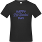 Happy Left Handers Day Design - Basic kids t-shirt_DEEP BLACK_front