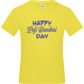 Happy Left Handers Day Design - Basic kids t-shirt_LEMON_front