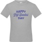 Happy Left Handers Day Design - Basic kids t-shirt_ORION GREY_front