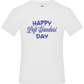 Happy Left Handers Day Design - Basic kids t-shirt_WHITE_front