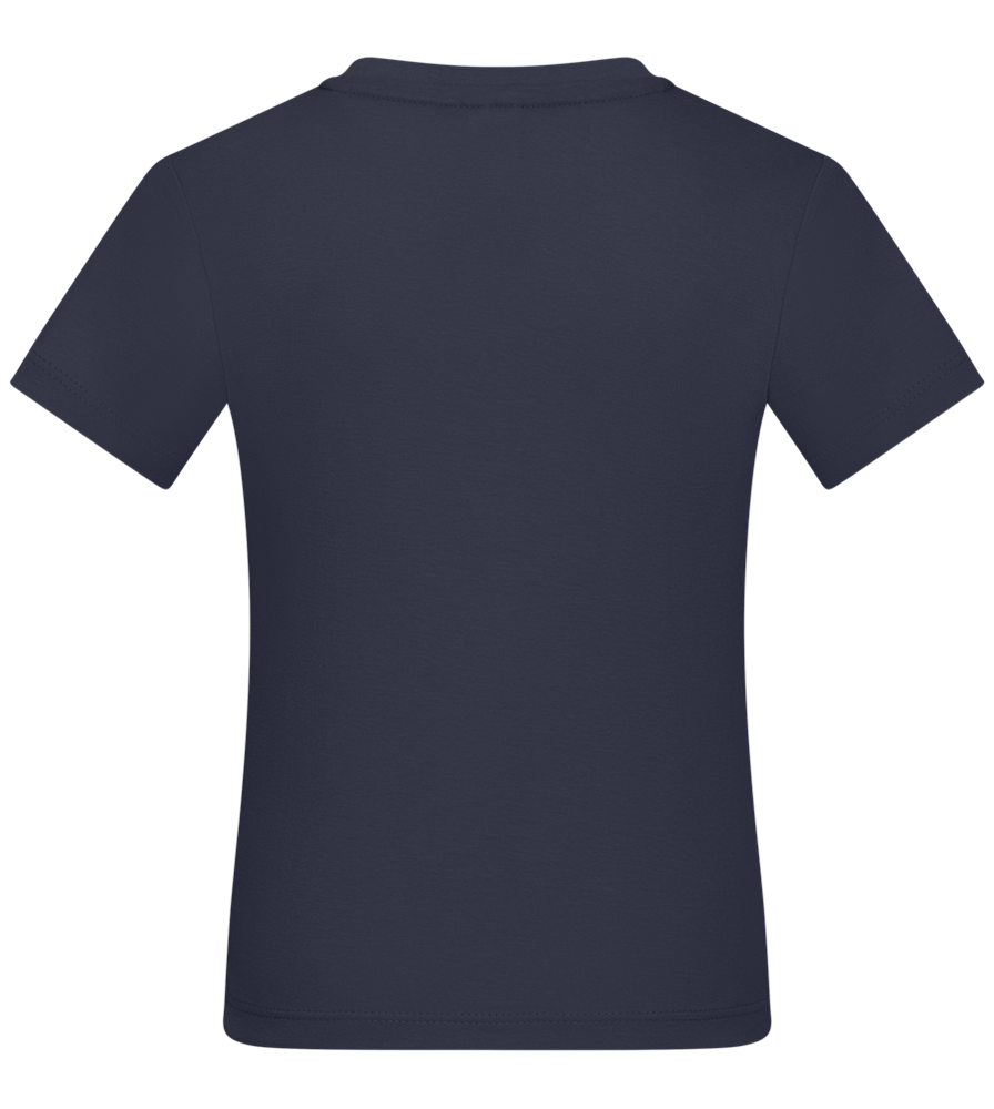 Happy Left Handers Day Design - Basic kids t-shirt_FRENCH NAVY_back