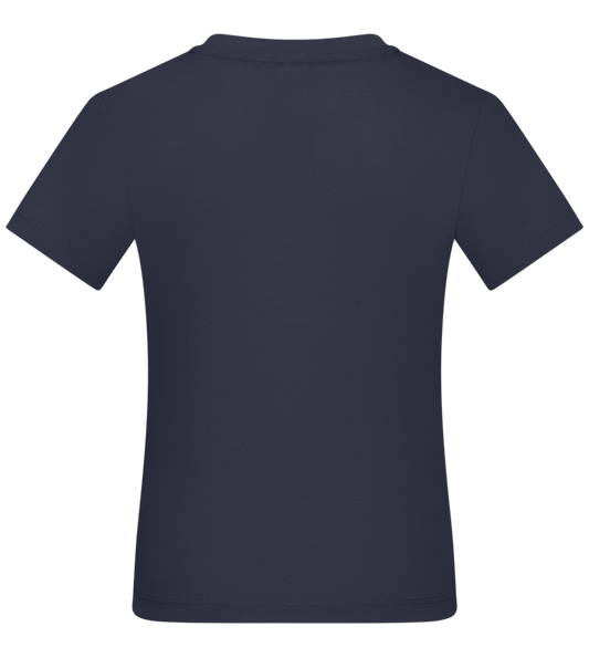 Happy Left Handers Day Design - Basic kids t-shirt_FRENCH NAVY_back