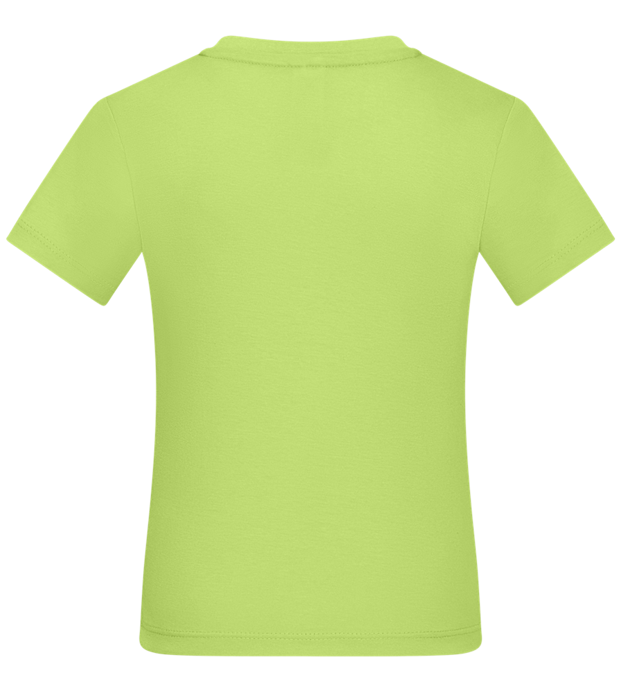 Happy Left Handers Day Design - Basic kids t-shirt_GREEN APPLE_back