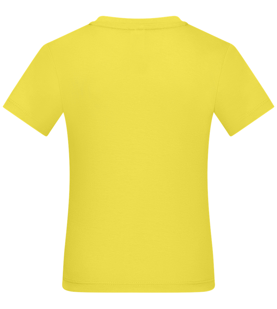 Happy Left Handers Day Design - Basic kids t-shirt_LEMON_back