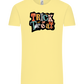 Spooky Trick or Treat Design - Comfort Unisex T-Shirt_AMARELO CLARO_front