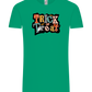 Spooky Trick or Treat Design - Comfort Unisex T-Shirt_SPRING GREEN_front