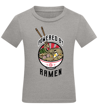 Powered By Design - Comfort kids fitted t-shirt_ORION GREY_front