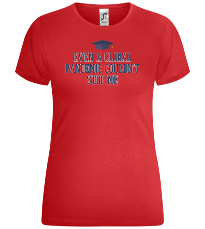 Unstoppable Design - Comfort women's t-shirt_RED_front