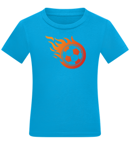 Ball of Flame Design - Comfort kids fitted t-shirt