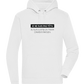 I'm Always Right Design - Premium unisex hoodie_WHITE_front