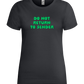 Do Not Return to Sender Design - Premium women's t-shirt_DARK GRAY_front