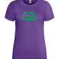 Do Not Return to Sender Design - Premium women's t-shirt_DARK PURPLE_front