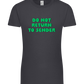 Do Not Return to Sender Design - Premium women's t-shirt_MOUSE GREY_front