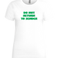 Do Not Return to Sender Design - Premium women's t-shirt_WHITE_front