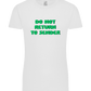 Do Not Return to Sender Design - Premium women's t-shirt_WHITE_front