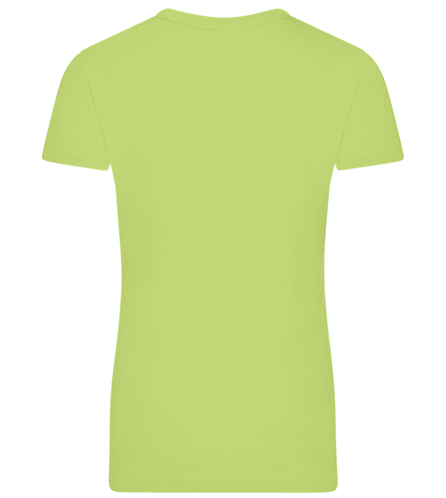Do Not Return to Sender Design - Premium women's t-shirt_GREEN APPLE_back