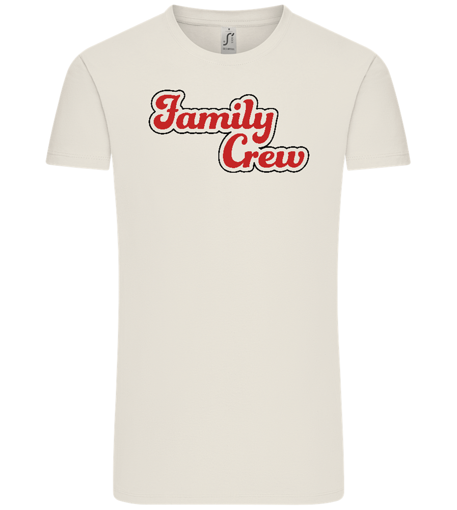 Family Crew Design - Comfort Unisex T-Shirt_ECRU_front