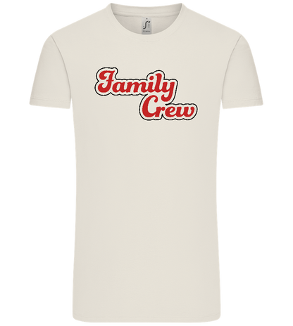 Family Crew Design - Comfort Unisex T-Shirt_ECRU_front