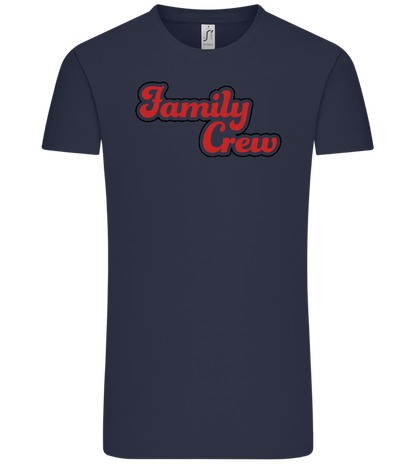 Family Crew Design - Comfort Unisex T-Shirt_FRENCH NAVY_front