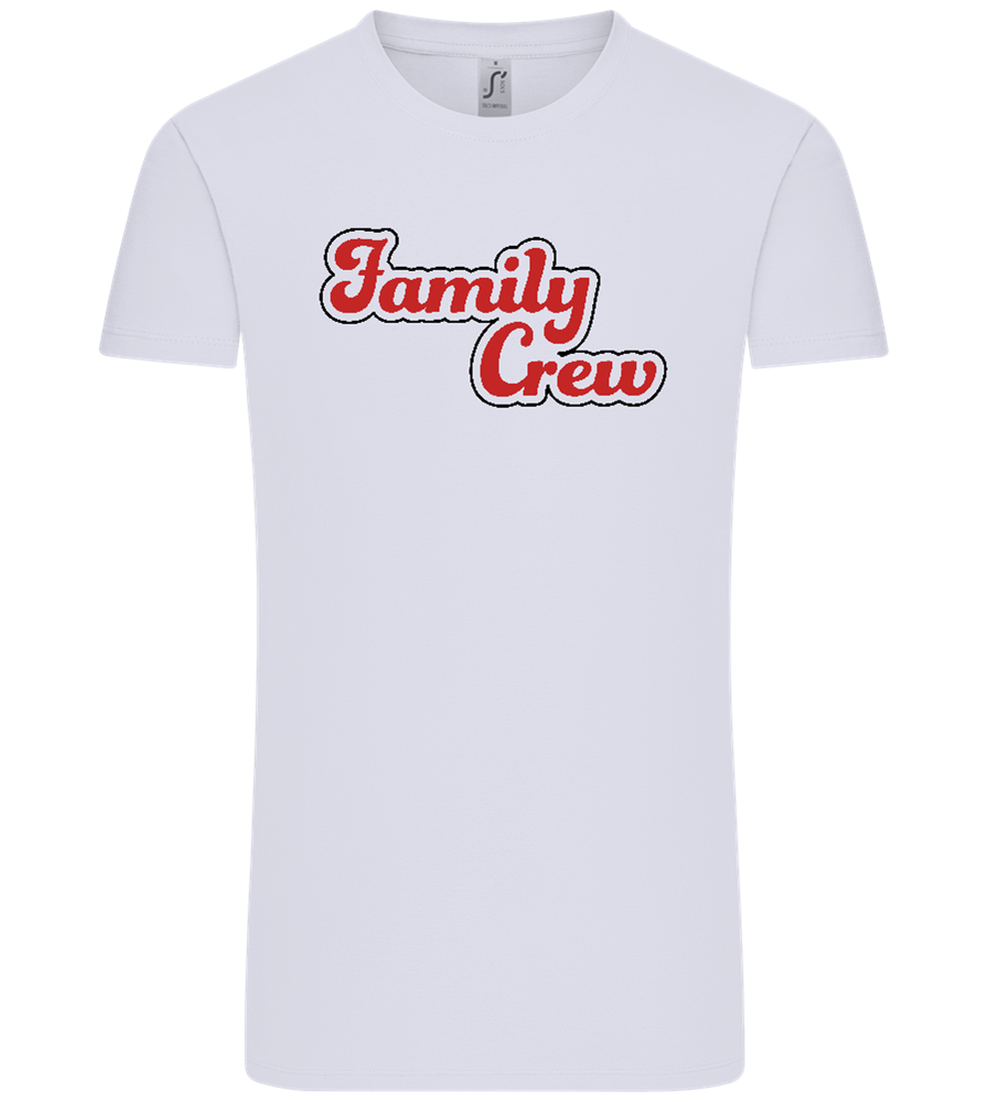 Family Crew Design - Comfort Unisex T-Shirt_LILAK_front