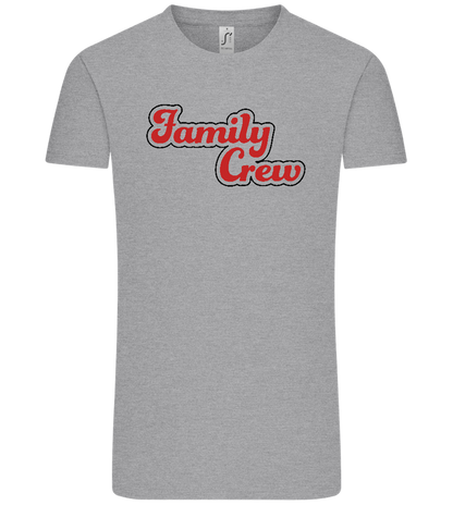 Family Crew Design - Comfort Unisex T-Shirt_ORION GREY_front