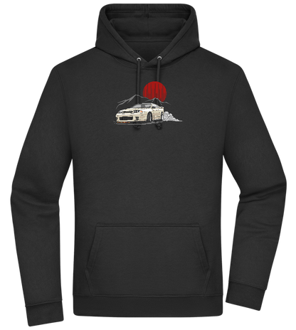 Skyline Car Design - Premium Essential Unisex Hoodie_BLACK_front