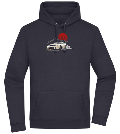 Skyline Car Design - Premium Essential Unisex Hoodie_FRENCH NAVY_front