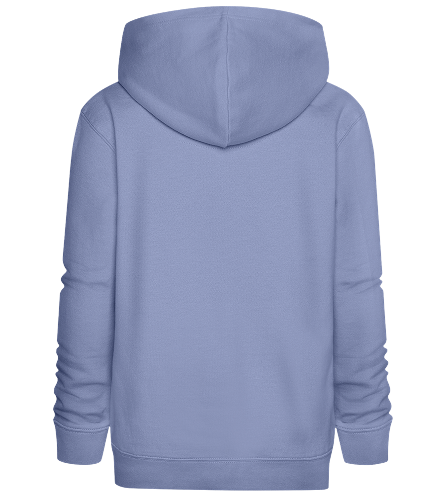 Cool Little Sister Butterfly Pastel Design - Comfort Kids Hoodie_BLUE_back