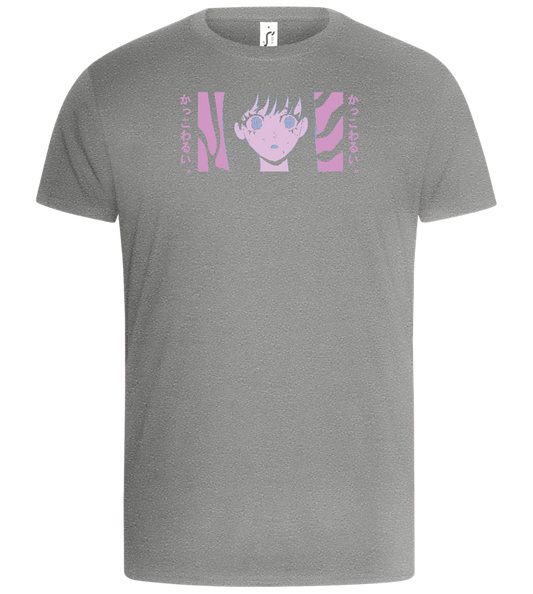 Confused Design - Basic Unisex T-Shirt_ORION GREY_front